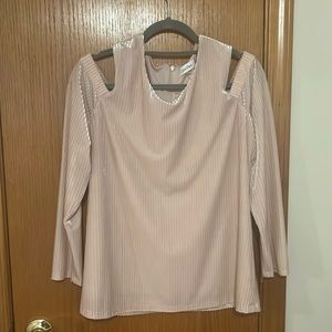 Calvin Klein off the shoulder dress top